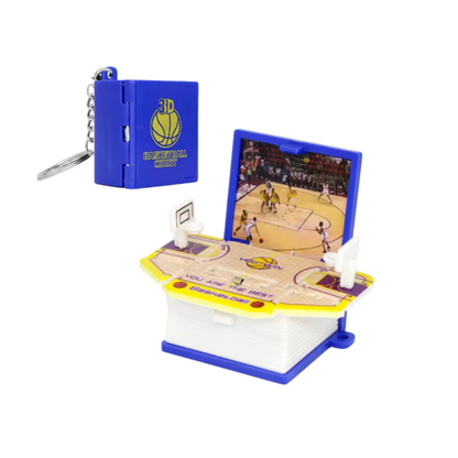 Basketball Lover Keychain | 3D Pop-Up Edition
